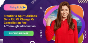 frontier & spirit airlines drop change or cancellation fee