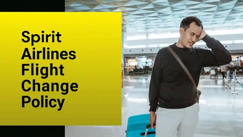 spirit airlines flight change policy
