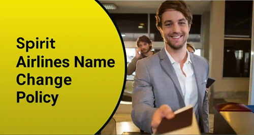 how to change name on Spirit Airlines