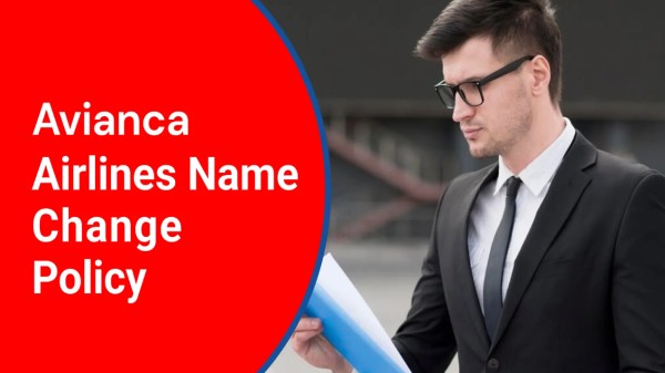 avianca airlines name change policy