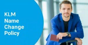 klm airlines name change policy